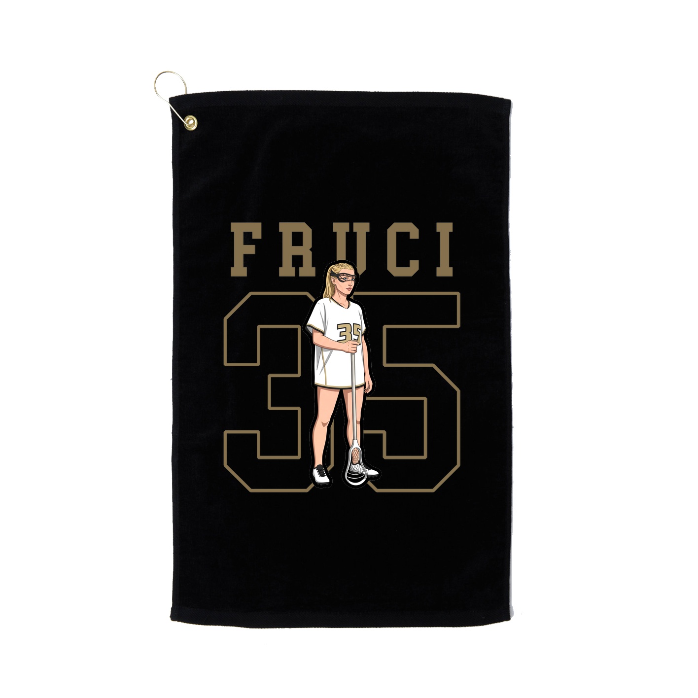 Golf Towel — Shirsey in Black