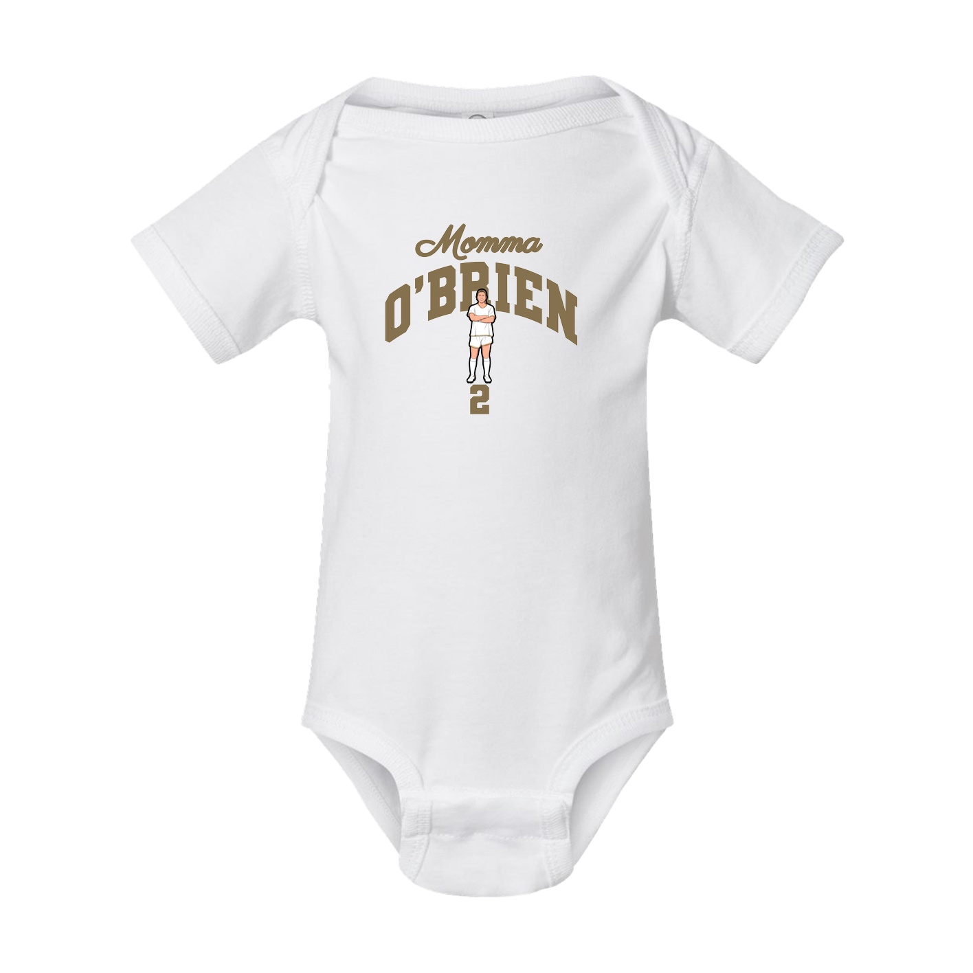 Baby Onesie — Mothers Day Arch in White