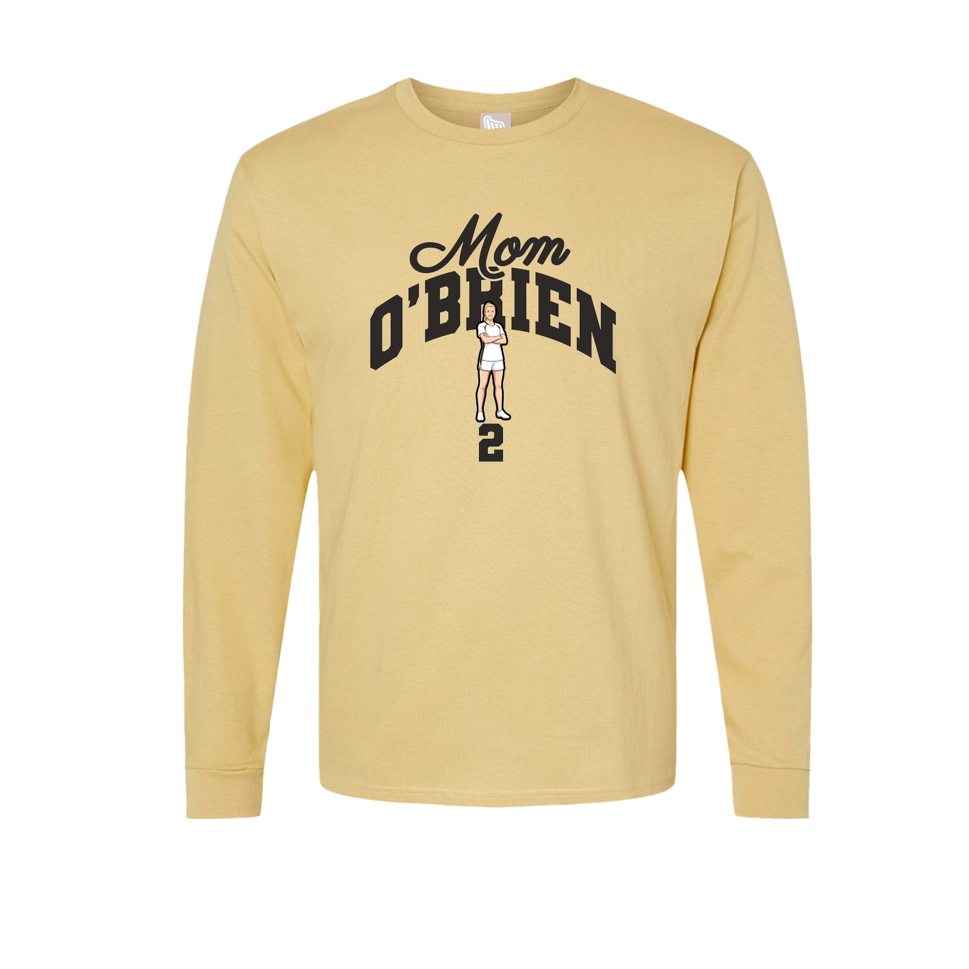 Long Sleeve Tee — Mothers Day Arch in Vegas Gold