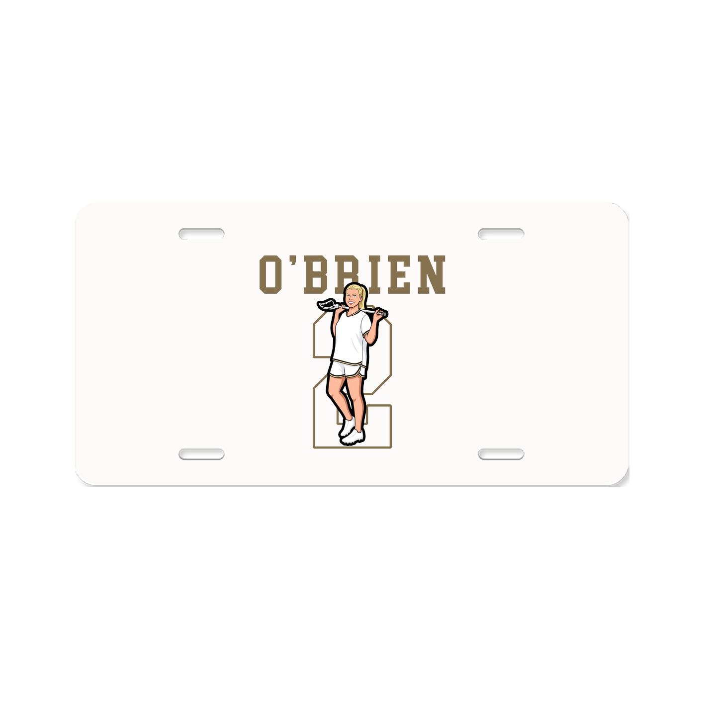 License Plate — Shirsey in Classic