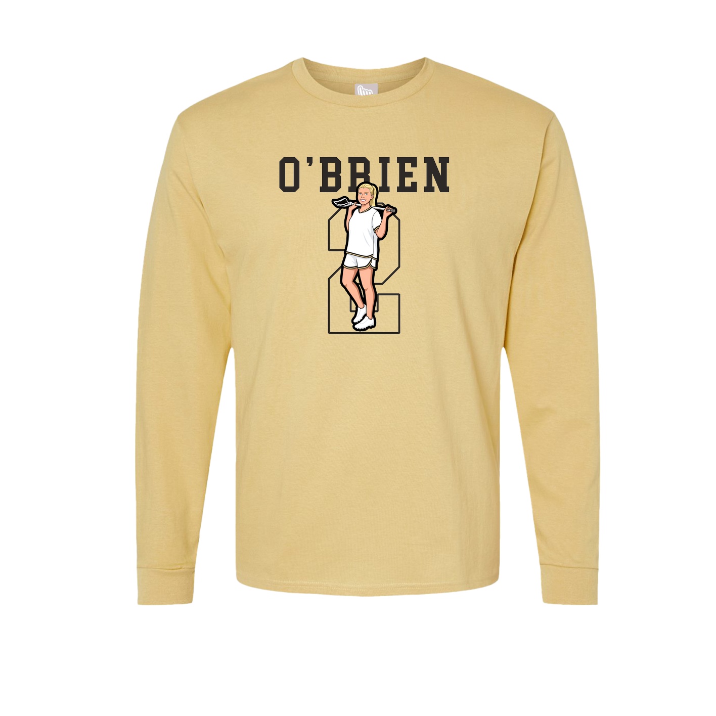 Long Sleeve Tee — Shirsey in Vegas Gold