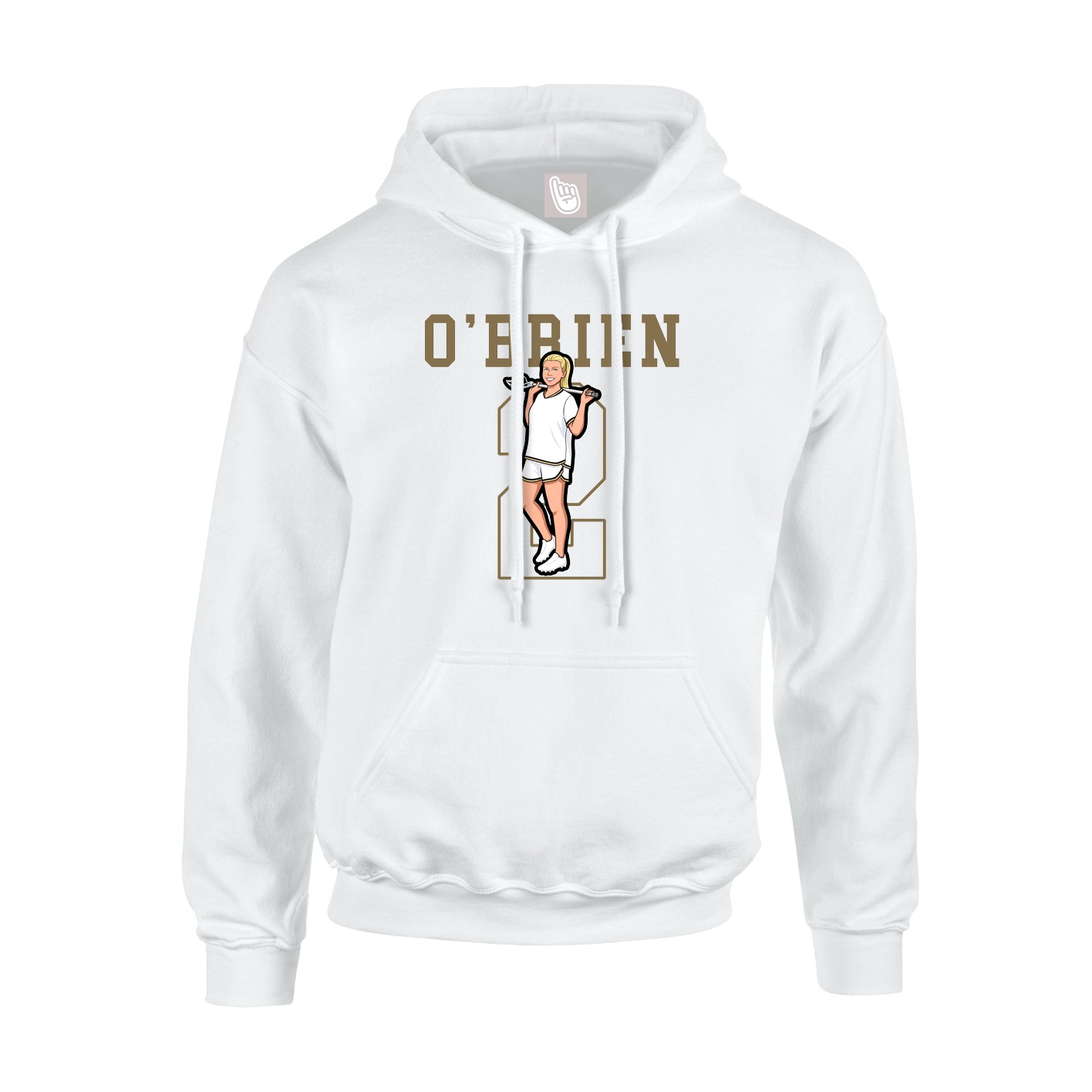 Hoodie — Shirsey in White