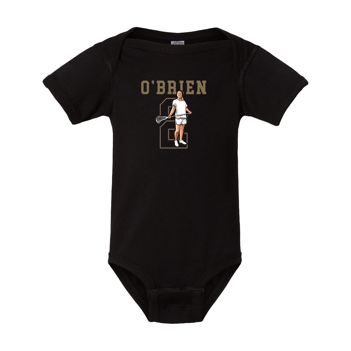 Baby Onesie — Shirsey in Black