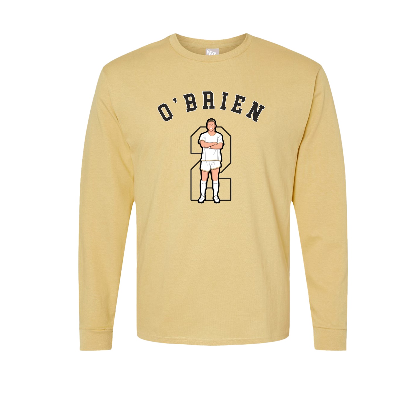 Long Sleeve Tee — Shirsey Arch in Vegas Gold