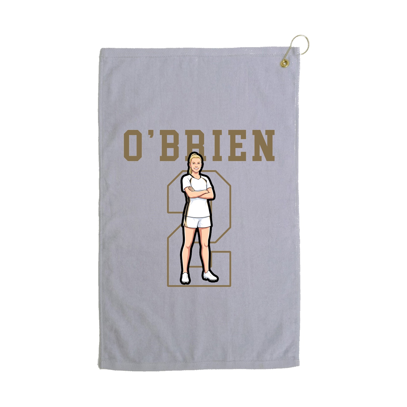 Golf Towel — Shirsey in Grey