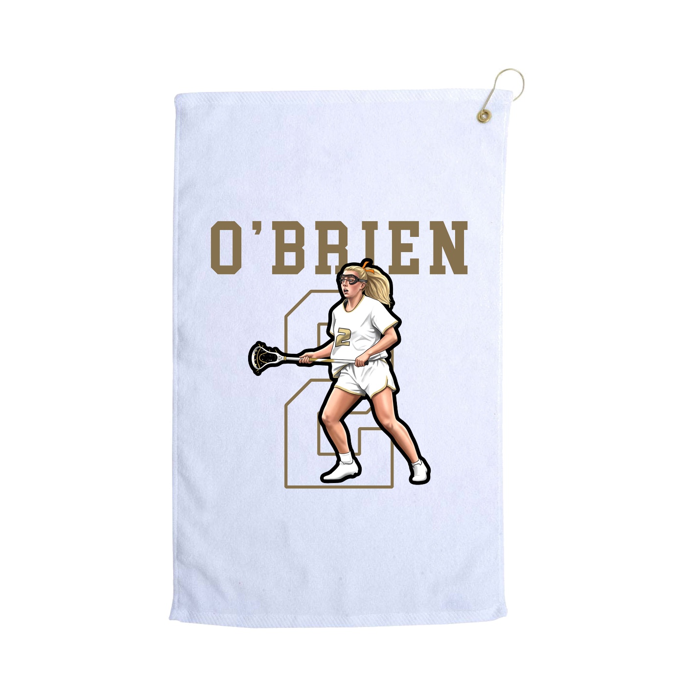 Golf Towel — Shirsey in White
