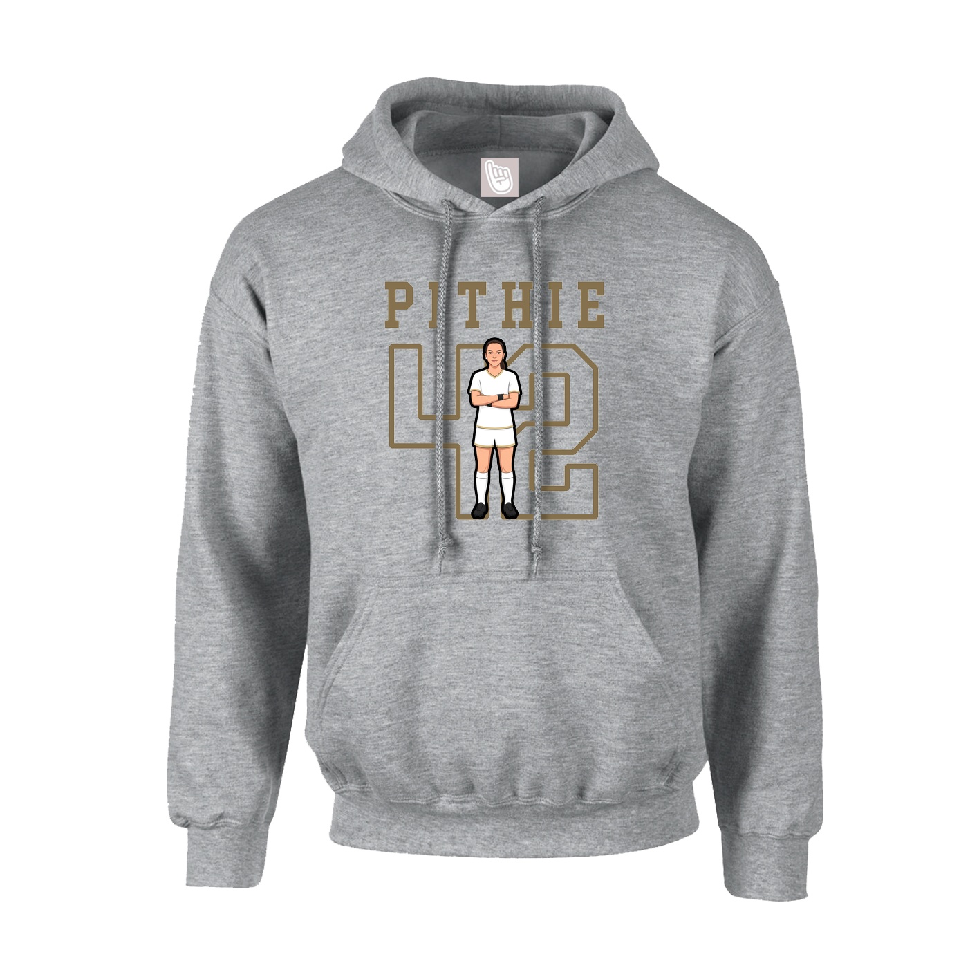 Youth Hoodie — Shirsey in Grey