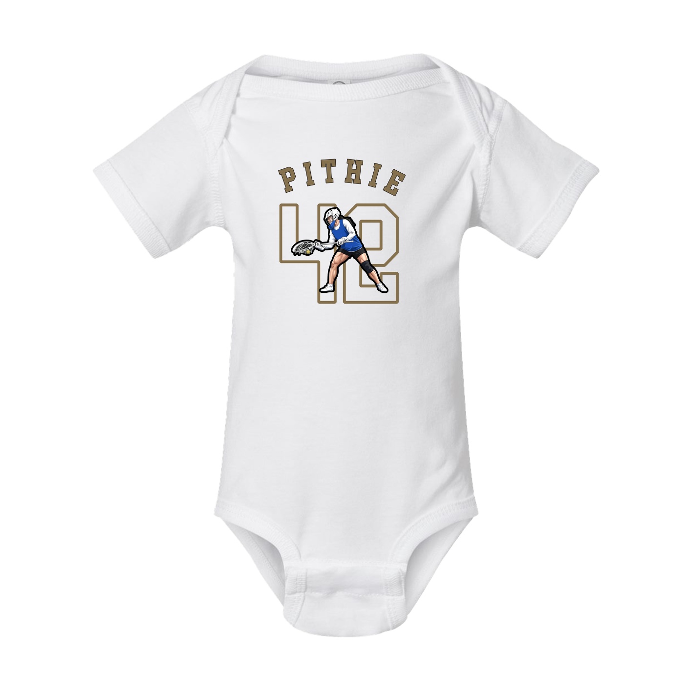 Baby Onesie — Shirsey Arch in White