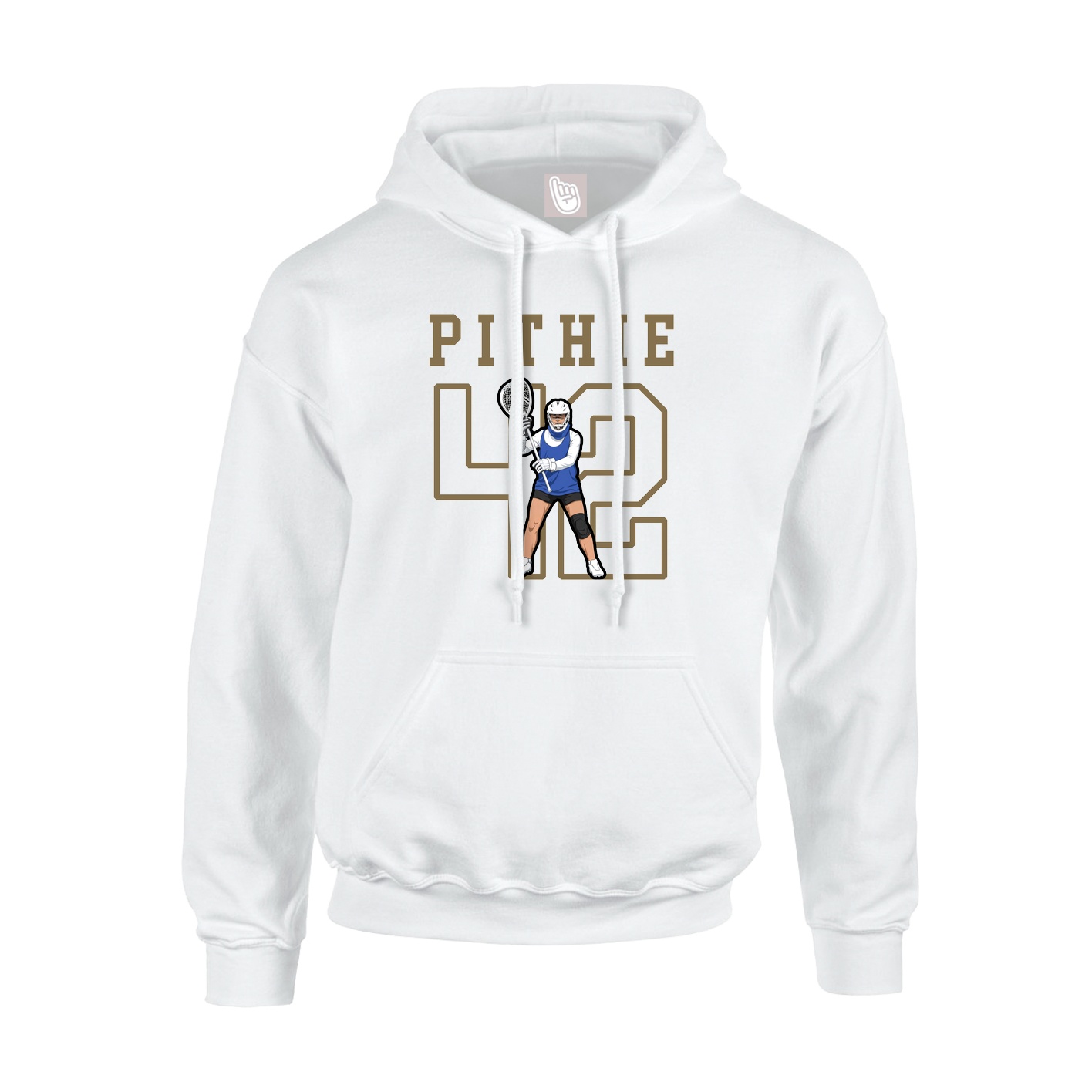 Hoodie — Shirsey in White