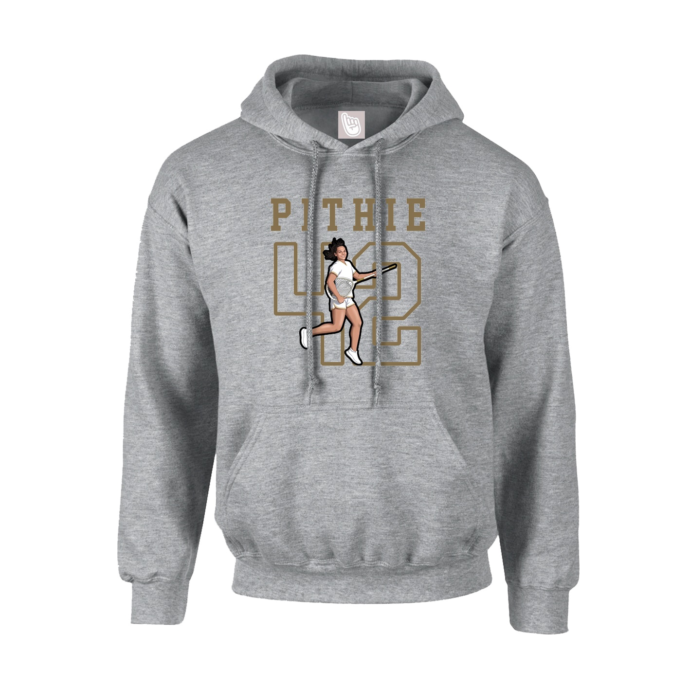 Hoodie — Shirsey in Grey