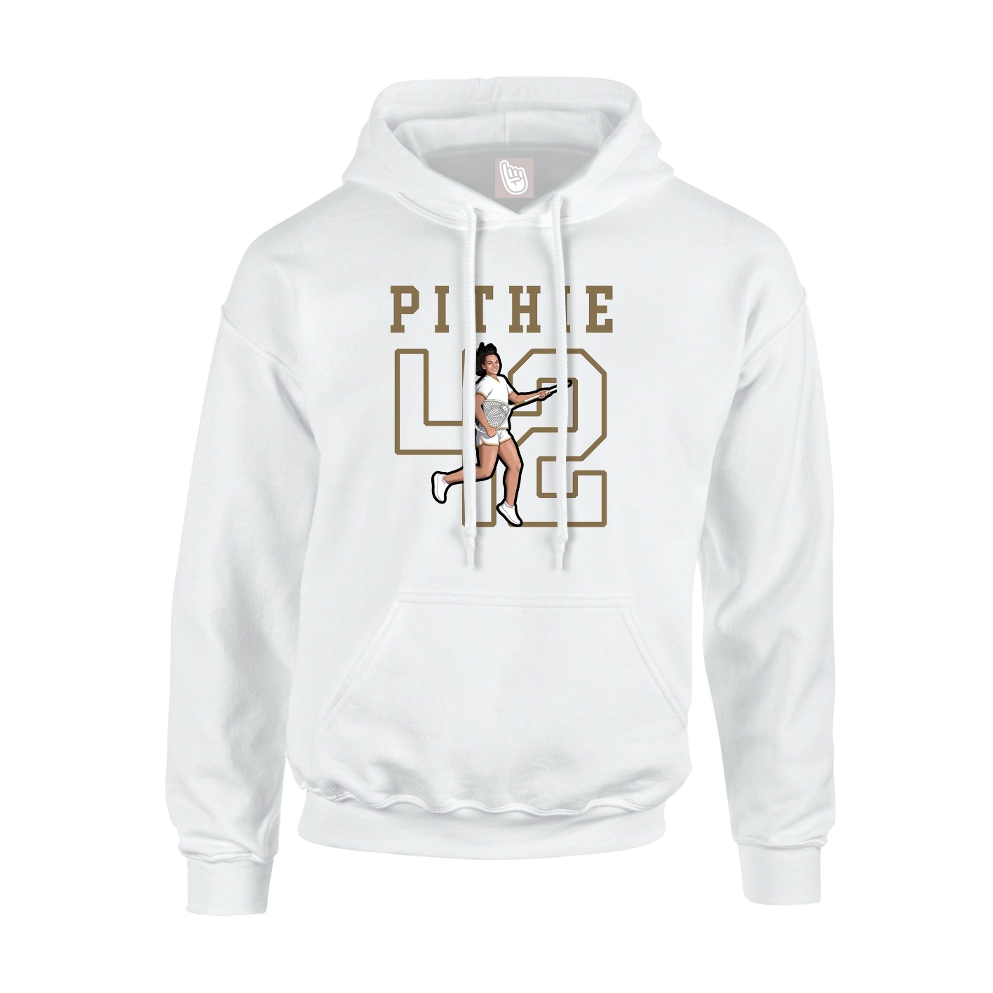 Youth Hoodie — Shirsey in White