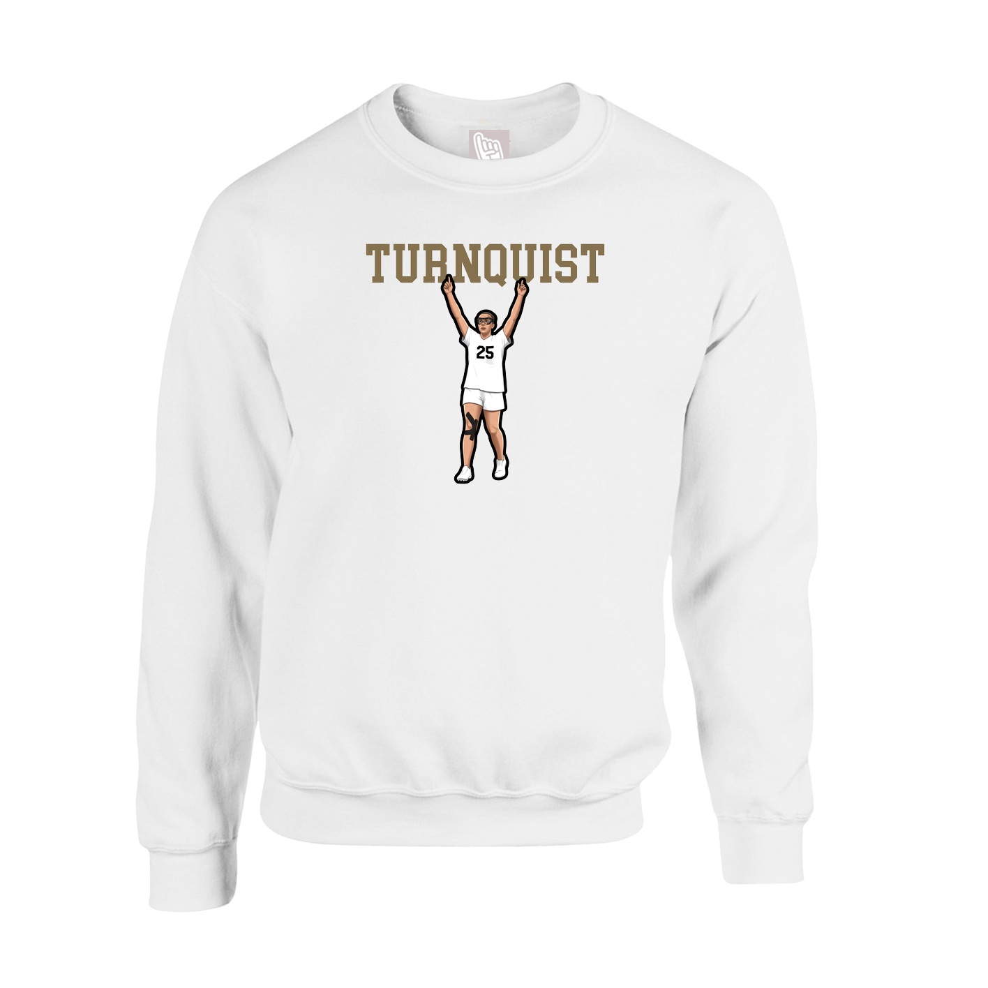 Fleece Crew — Shirsey in White
