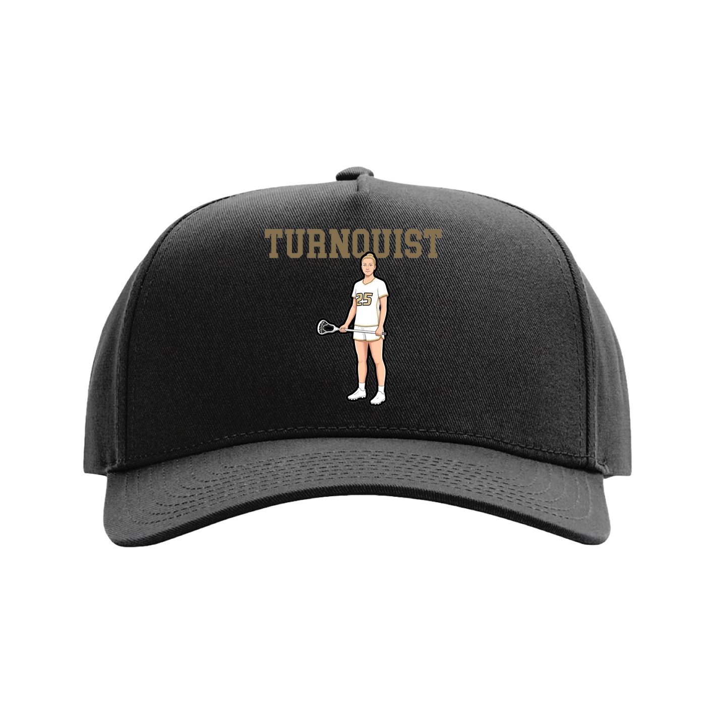Full Fabric Five-Panel Champ Cap