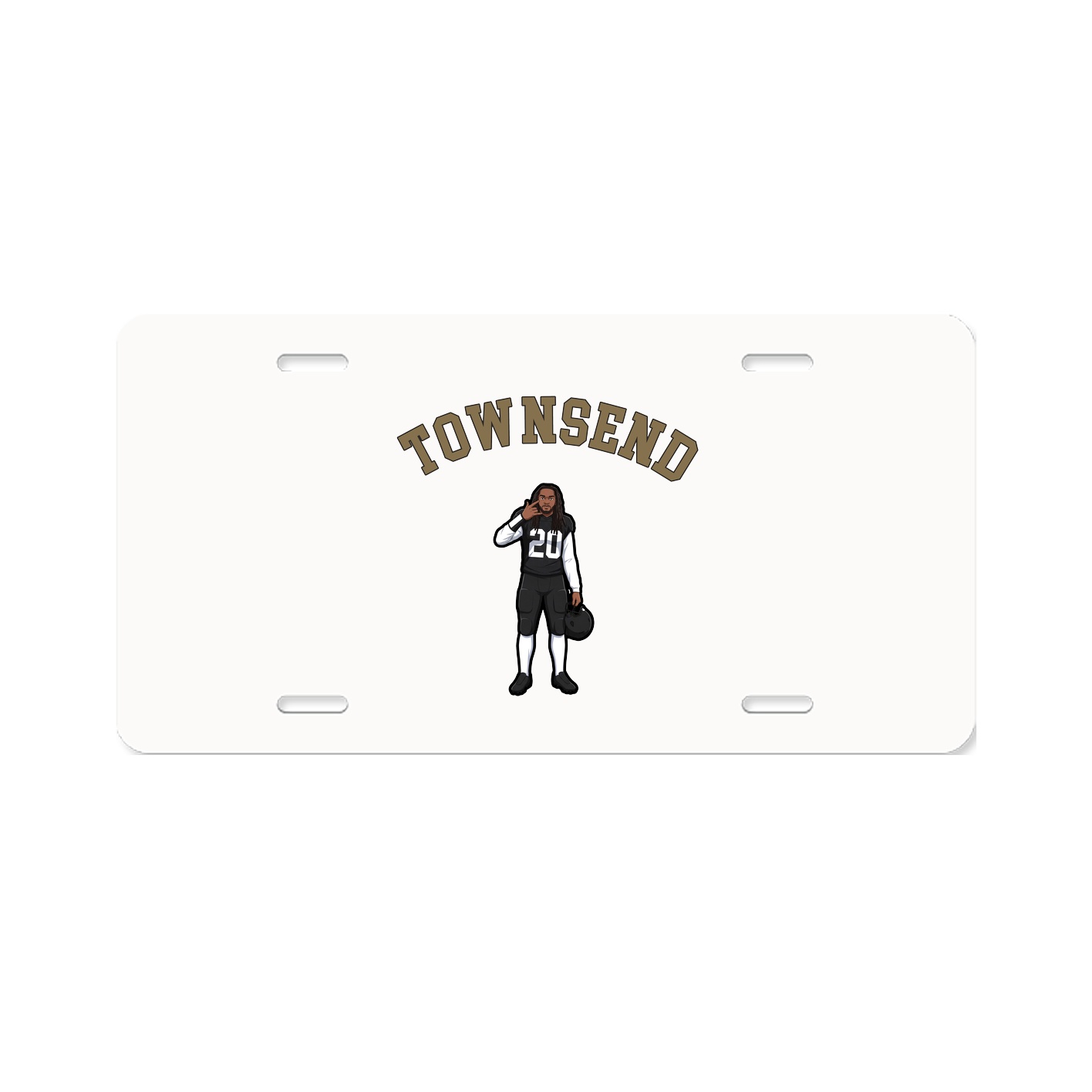 License Plate — Shirsey Arch in Classic