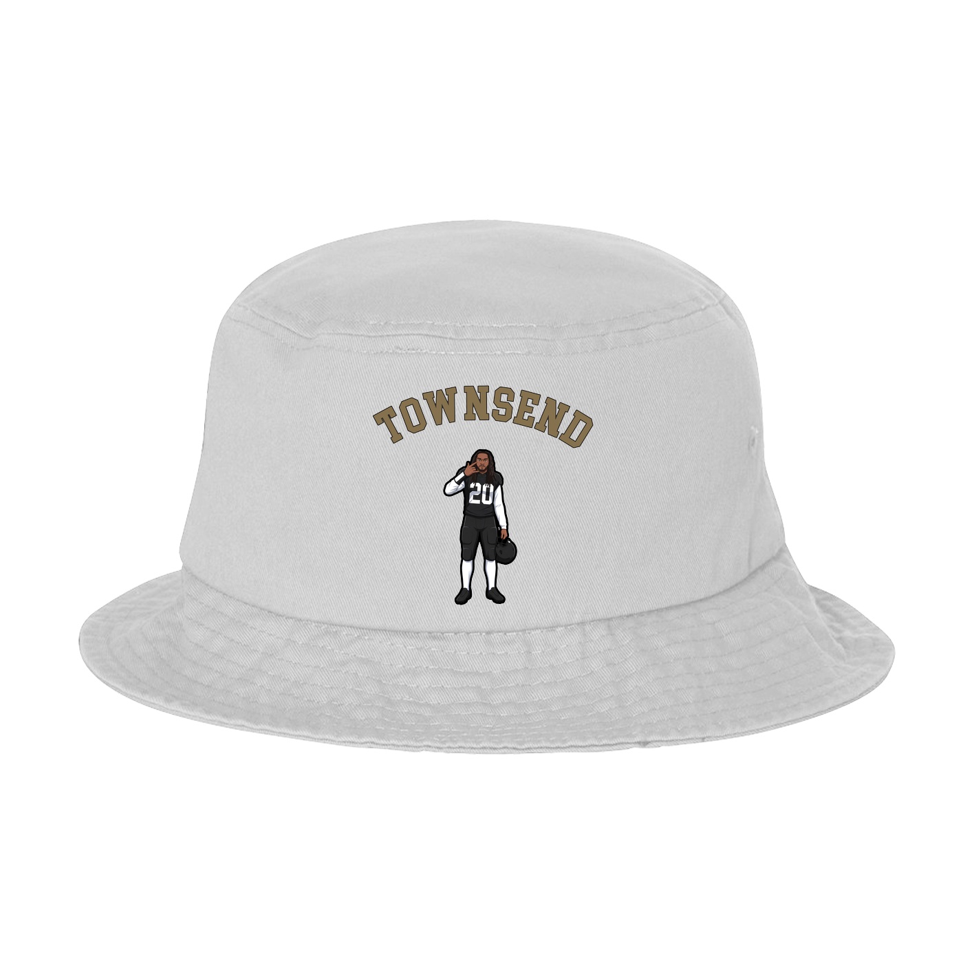 Bucket Cap — Shirsey Arch in White