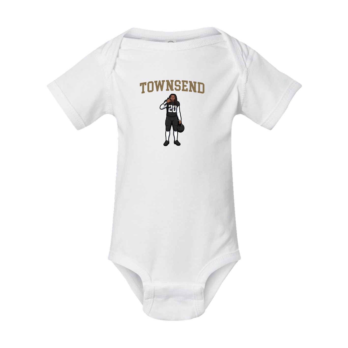 Baby Onesie — Shirsey in White
