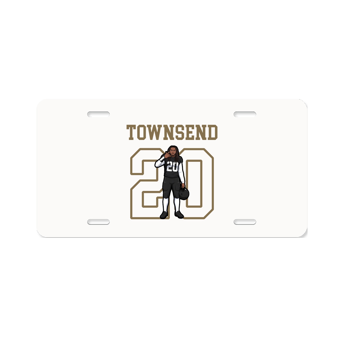 License Plate — Shirsey in Classic