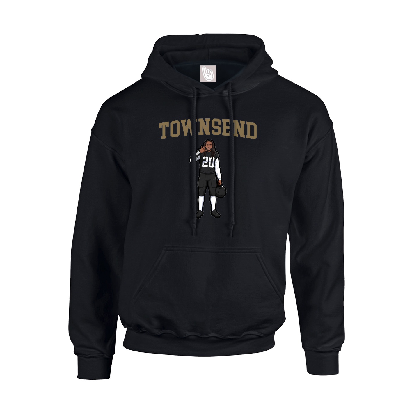 Youth Hoodie — Shirsey in Black