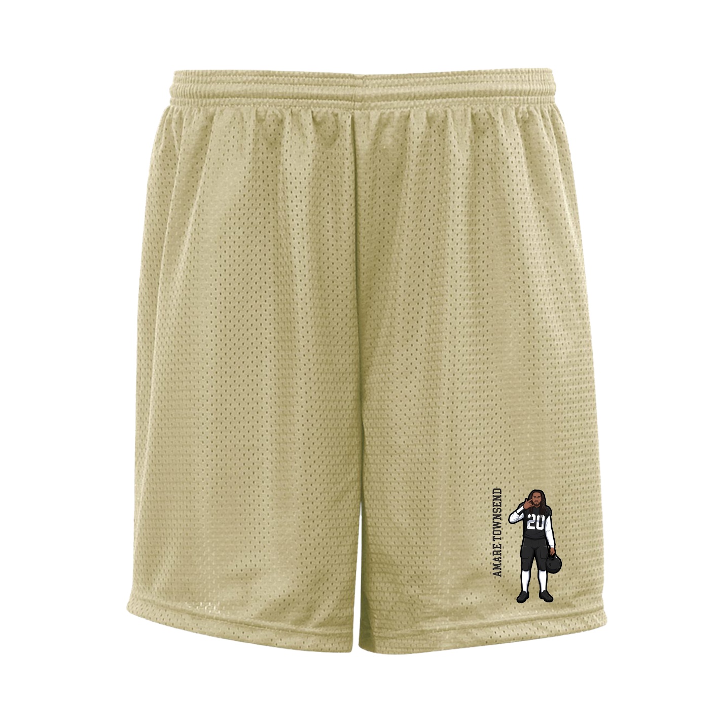 Shorts — Name Vertical in Vegas Gold