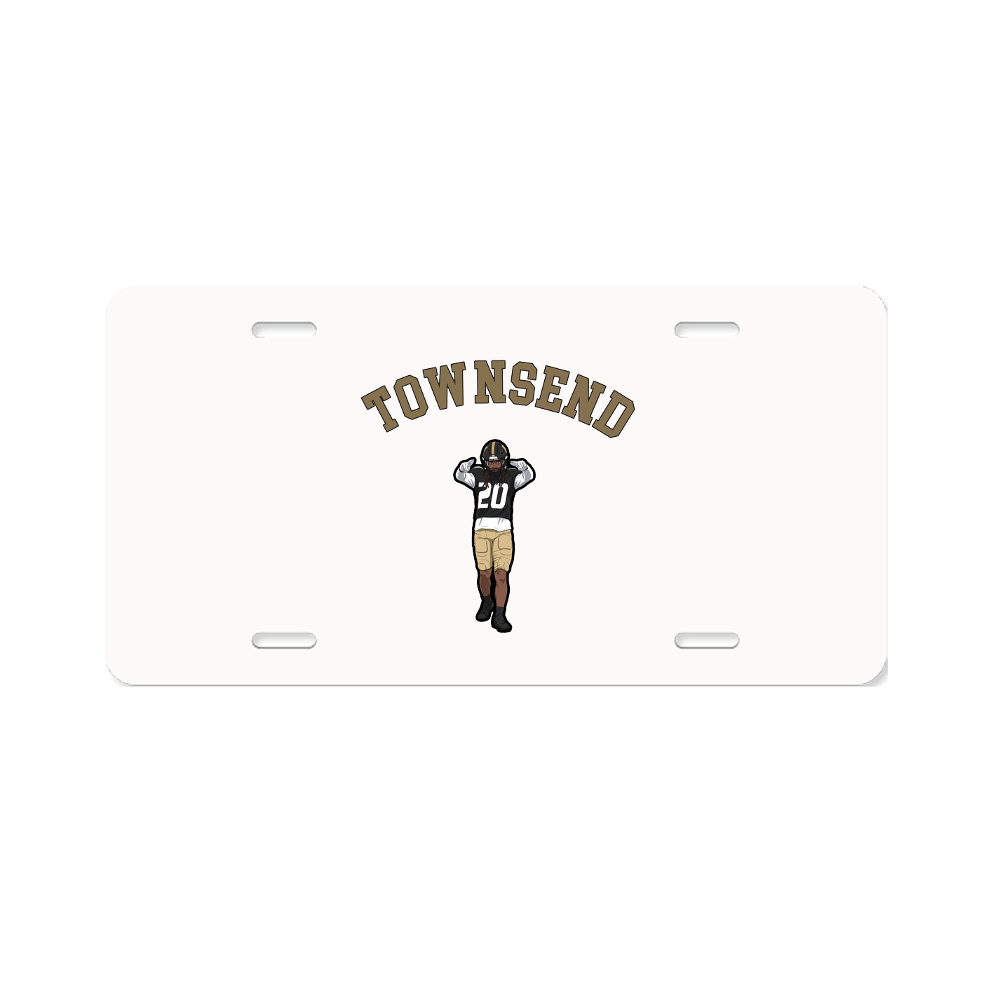License Plate — Shirsey Arch in Classic