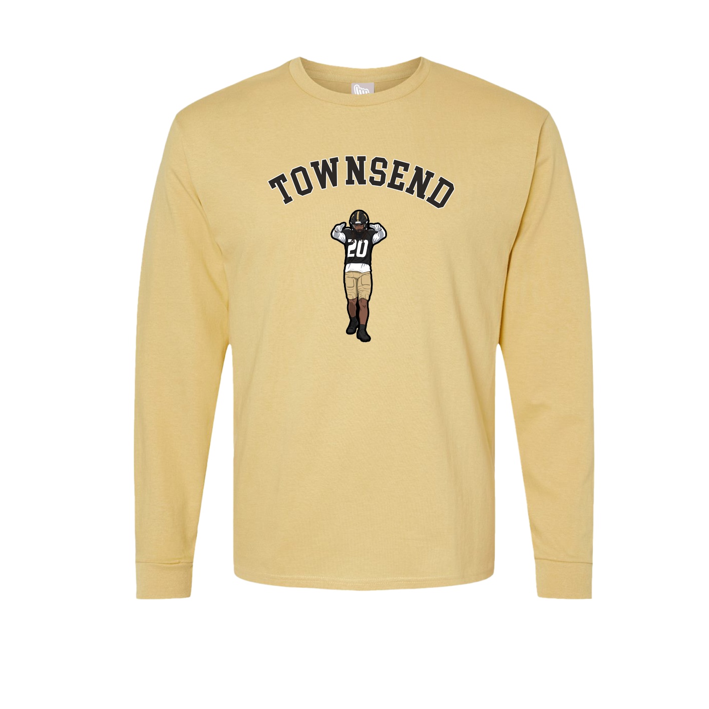Long Sleeve Tee — Shirsey Arch in Vegas Gold