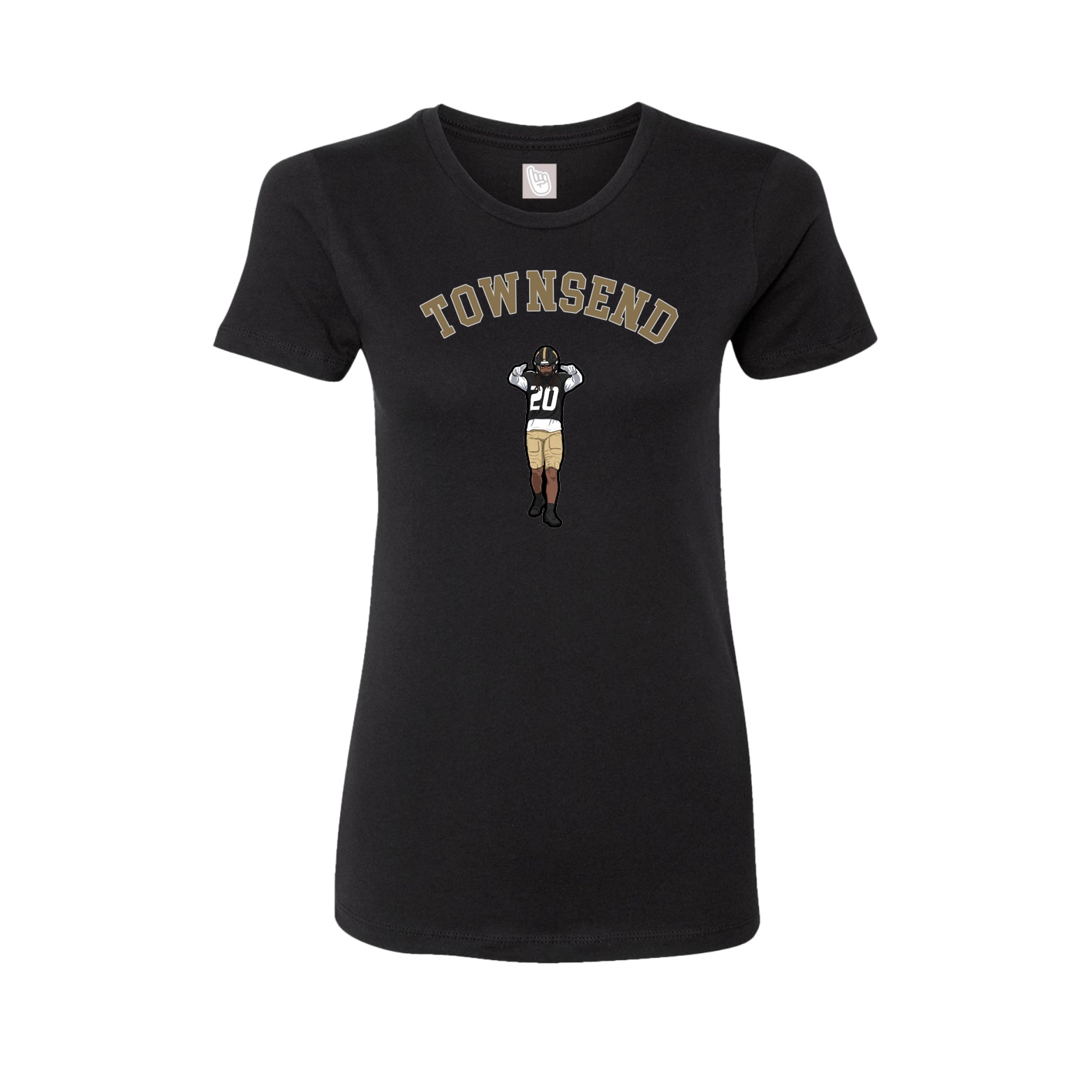 Womens Tee — Shirsey Arch in Black