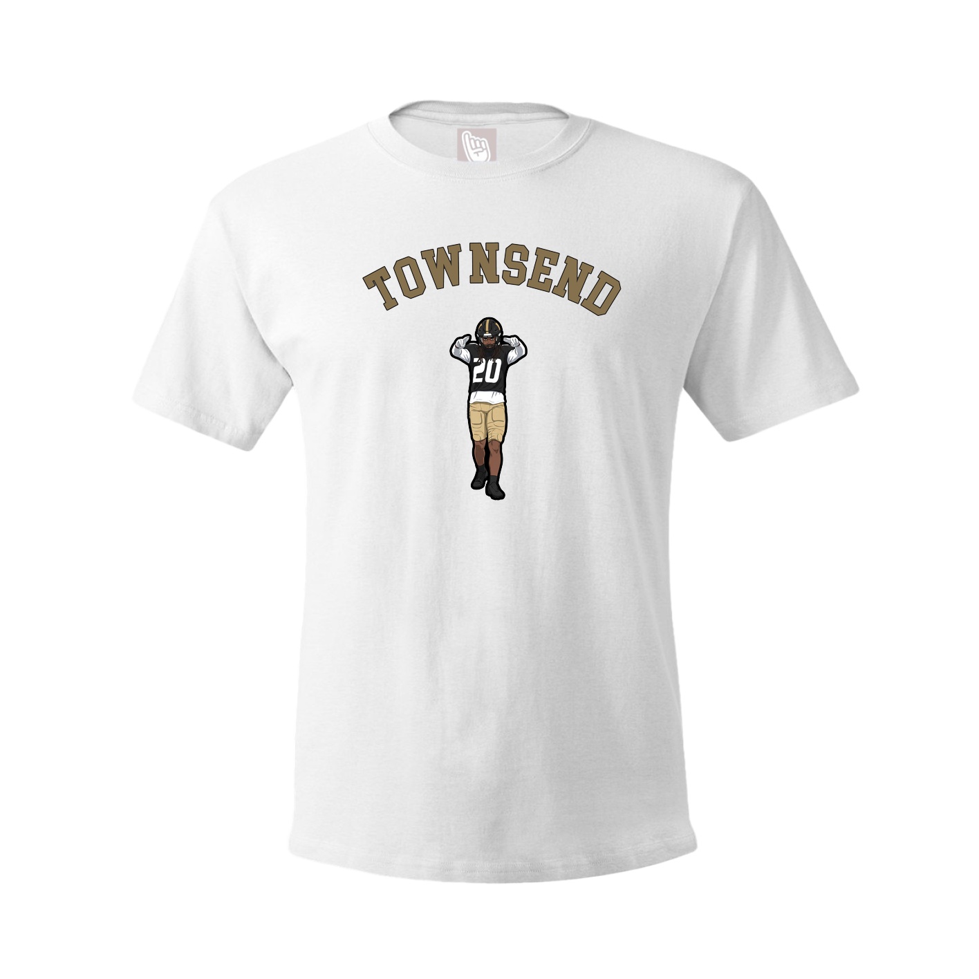 Youth Tee — Shirsey Arch in White
