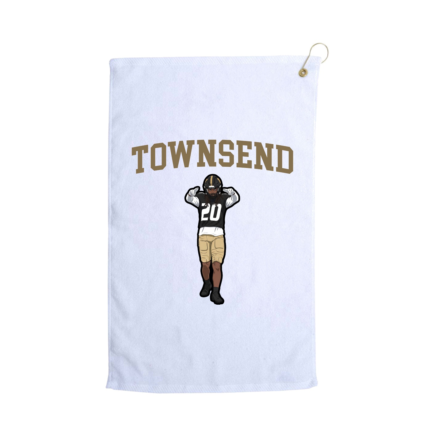 Golf Towel — Shirsey in White