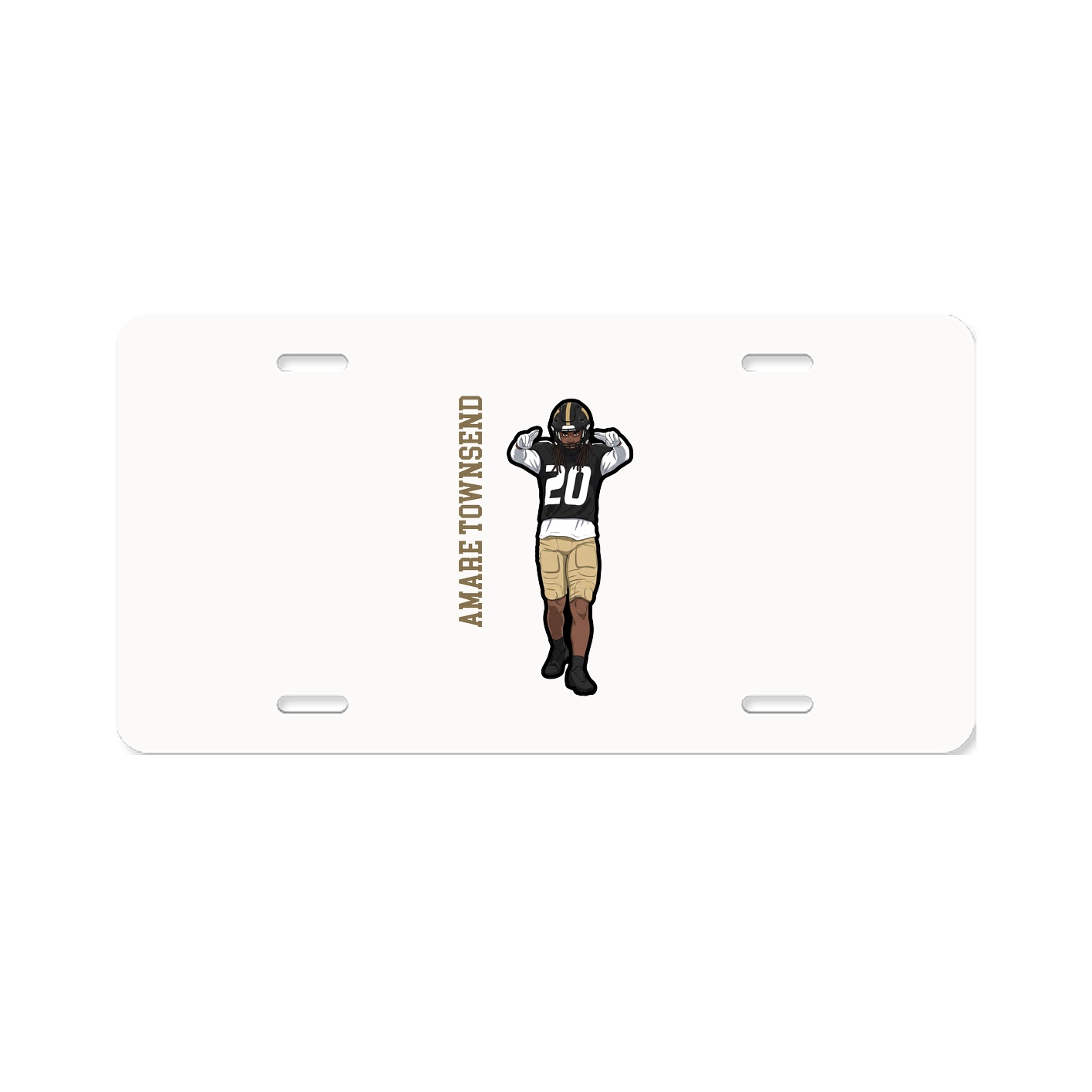 Aluminum License Plate