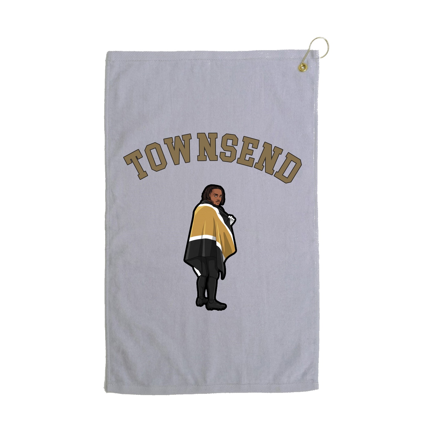 Golf Towel — Shirsey Arch in Grey