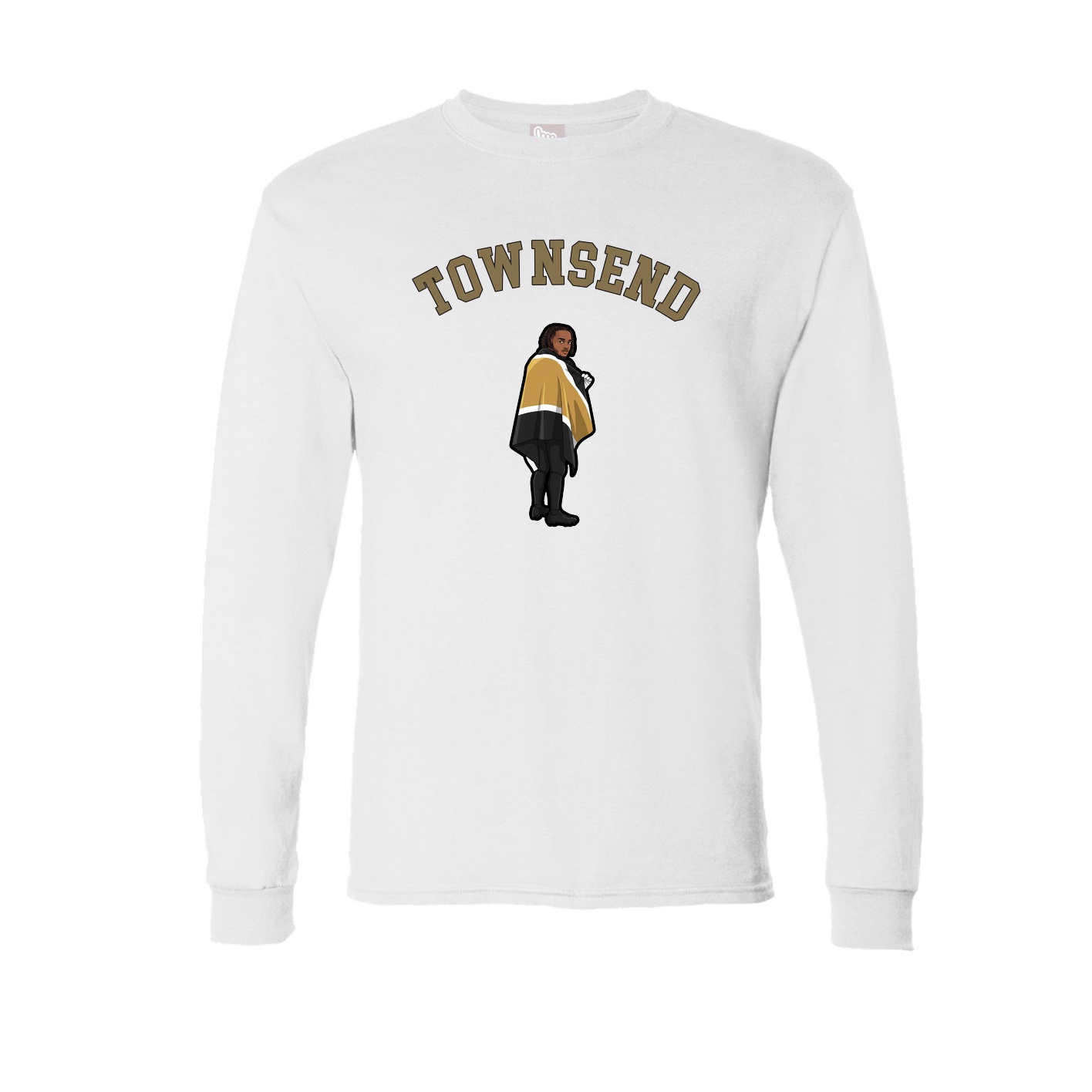 Long Sleeve Tee — Shirsey Arch in White