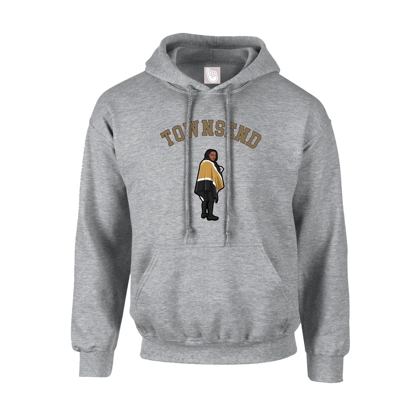 Youth Hoodie — Shirsey Arch in Grey