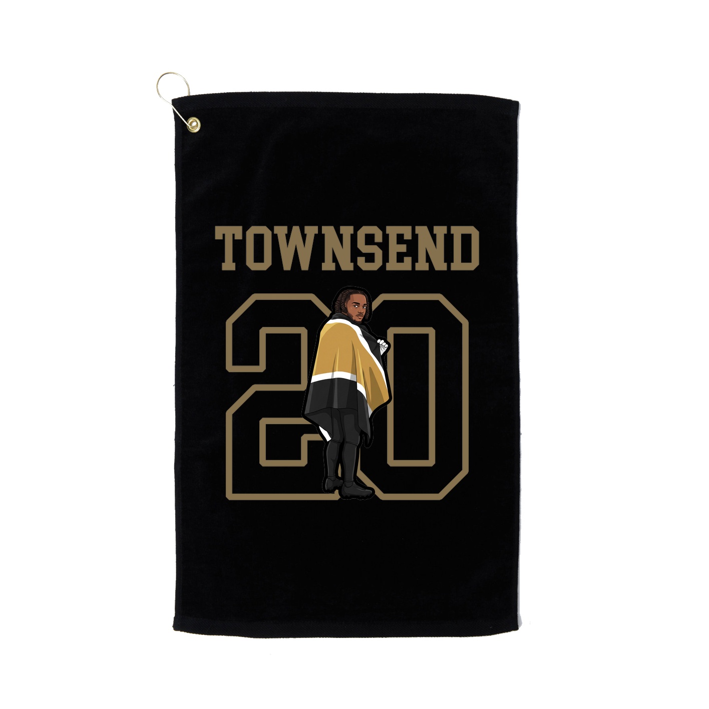 Golf Towel — Shirsey in Black