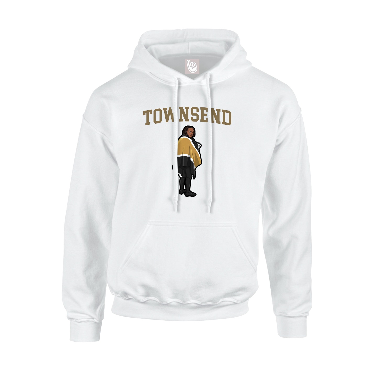 Youth Hoodie — Shirsey in White