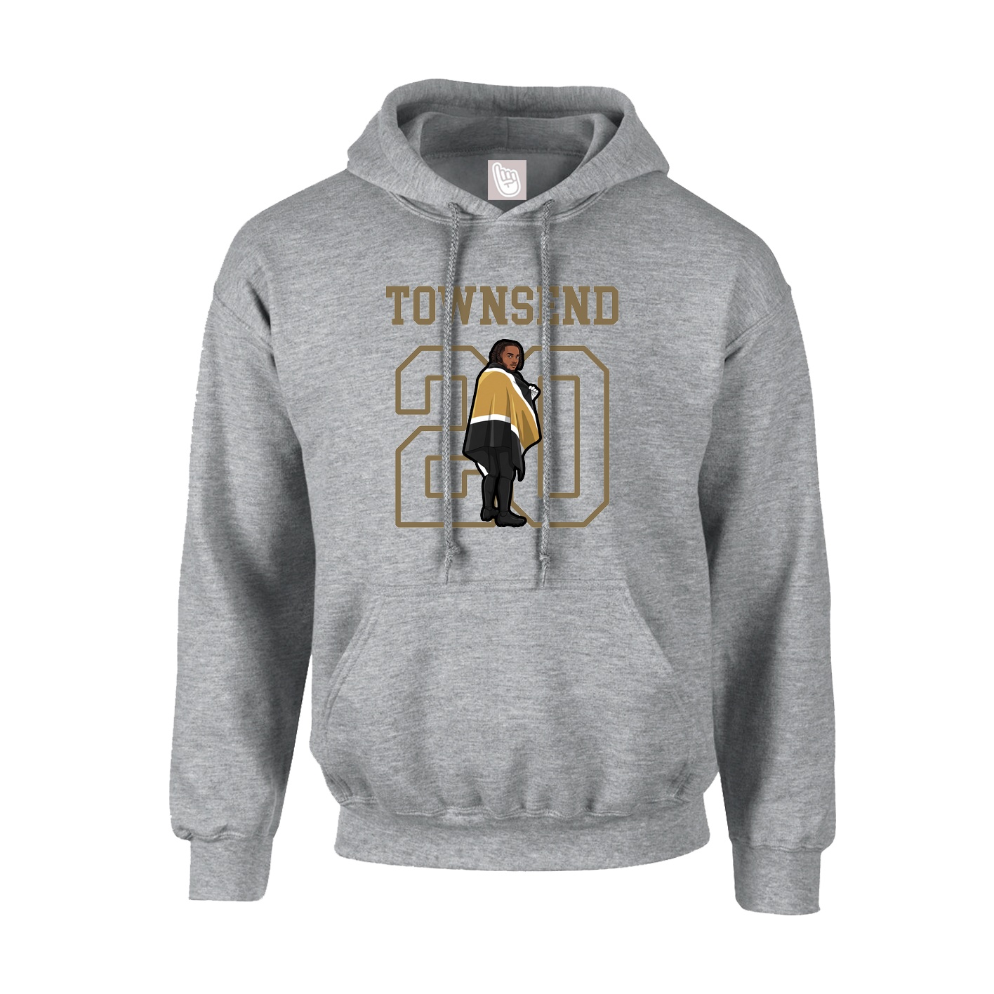 Youth Hoodie — Shirsey in Grey