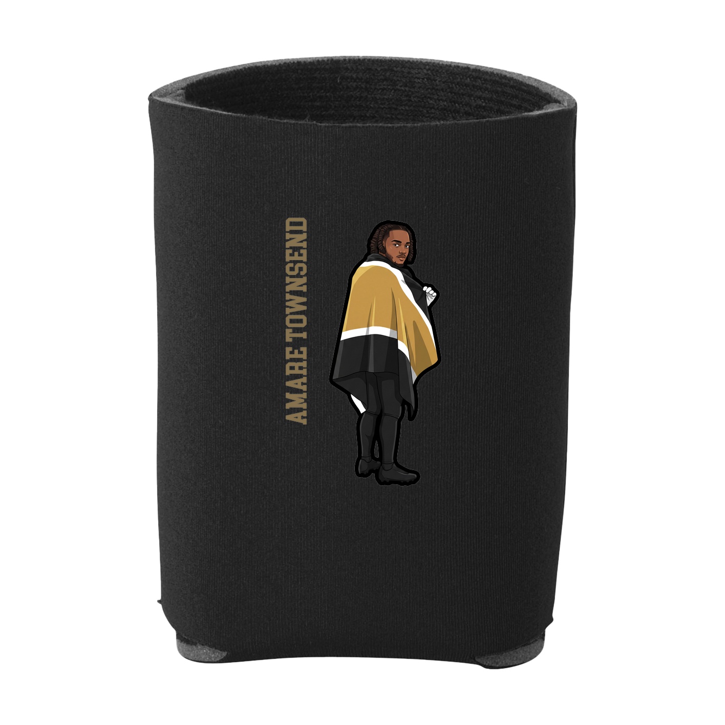 Can Holder — Name Vertical in Black