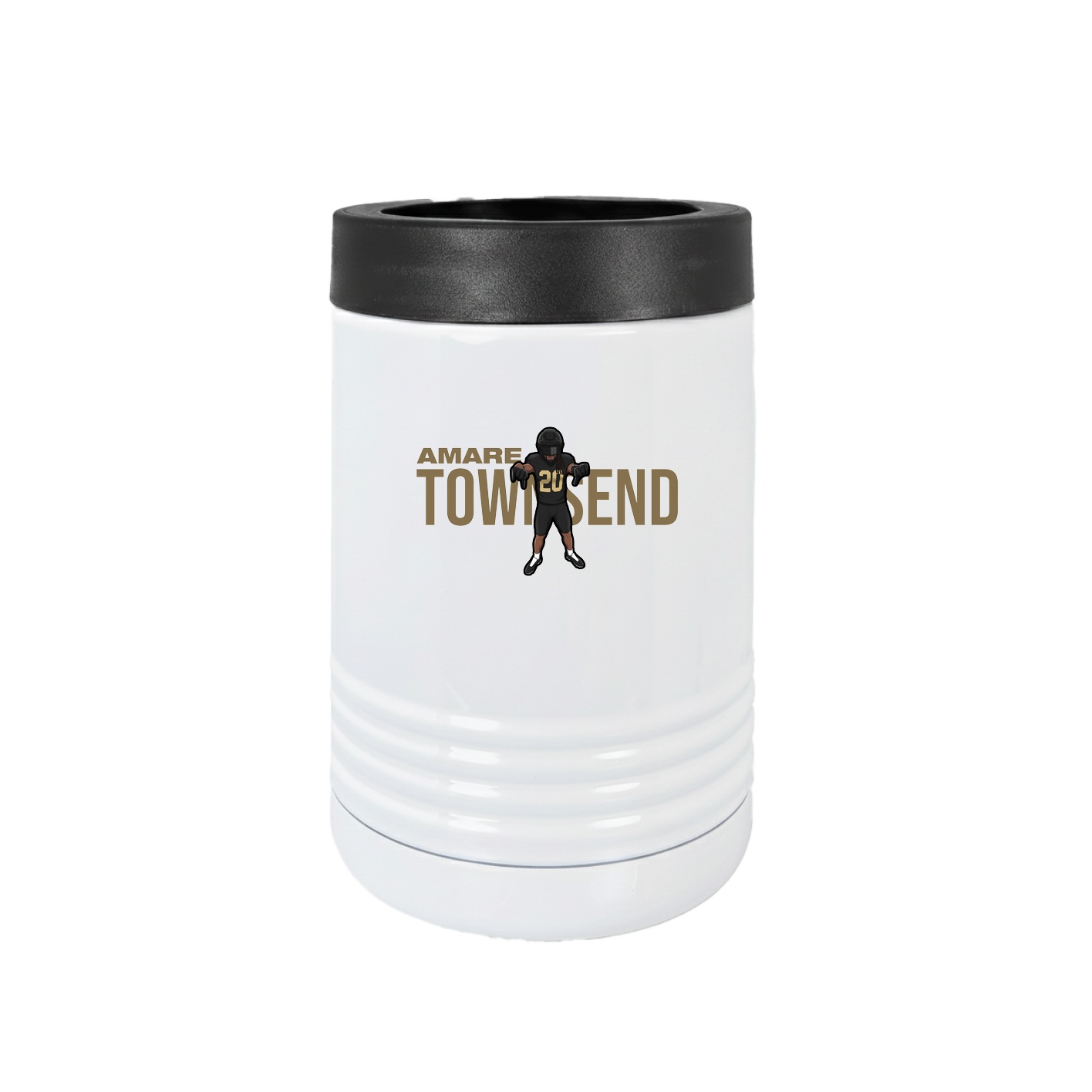 Beverage Holder — Player Name in White