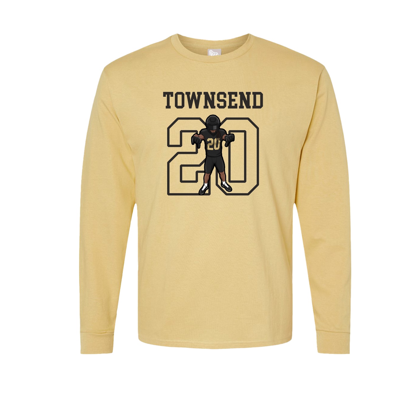 Long Sleeve Tee — Shirsey in Vegas Gold