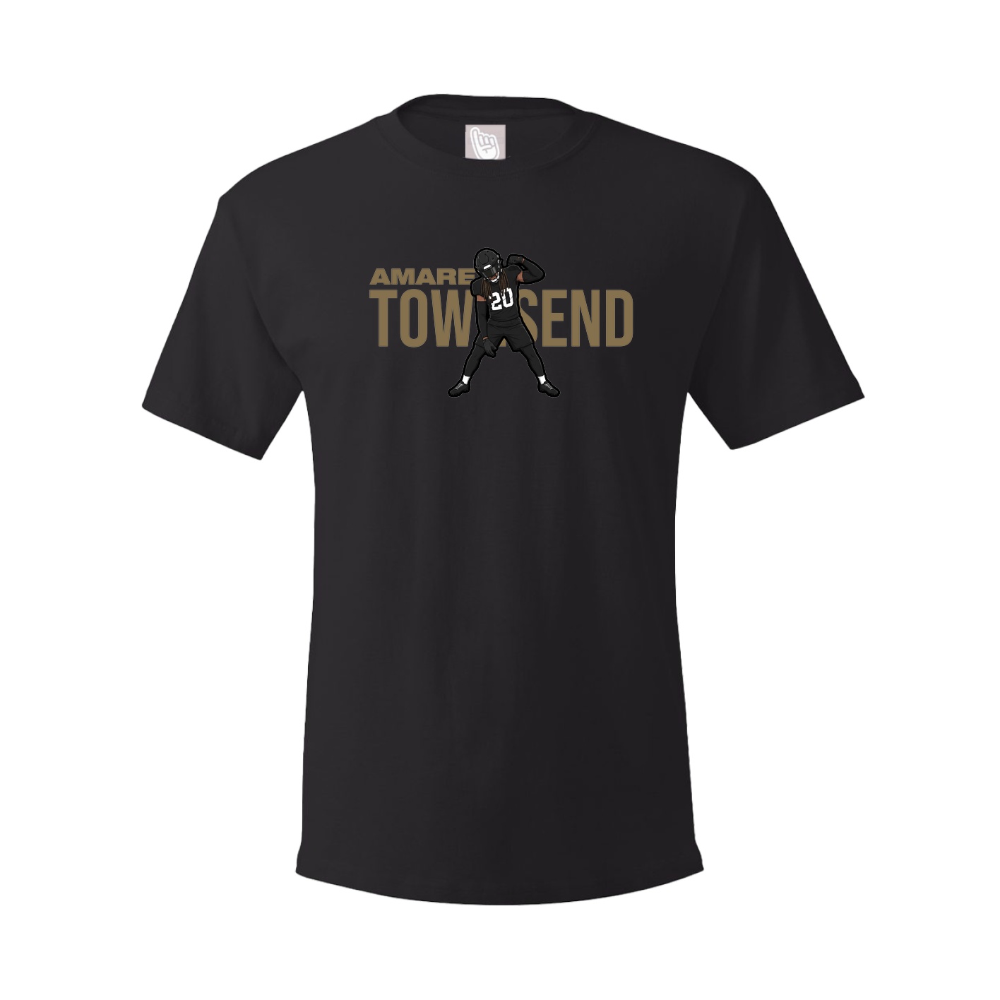 Tee — Player Name in Black