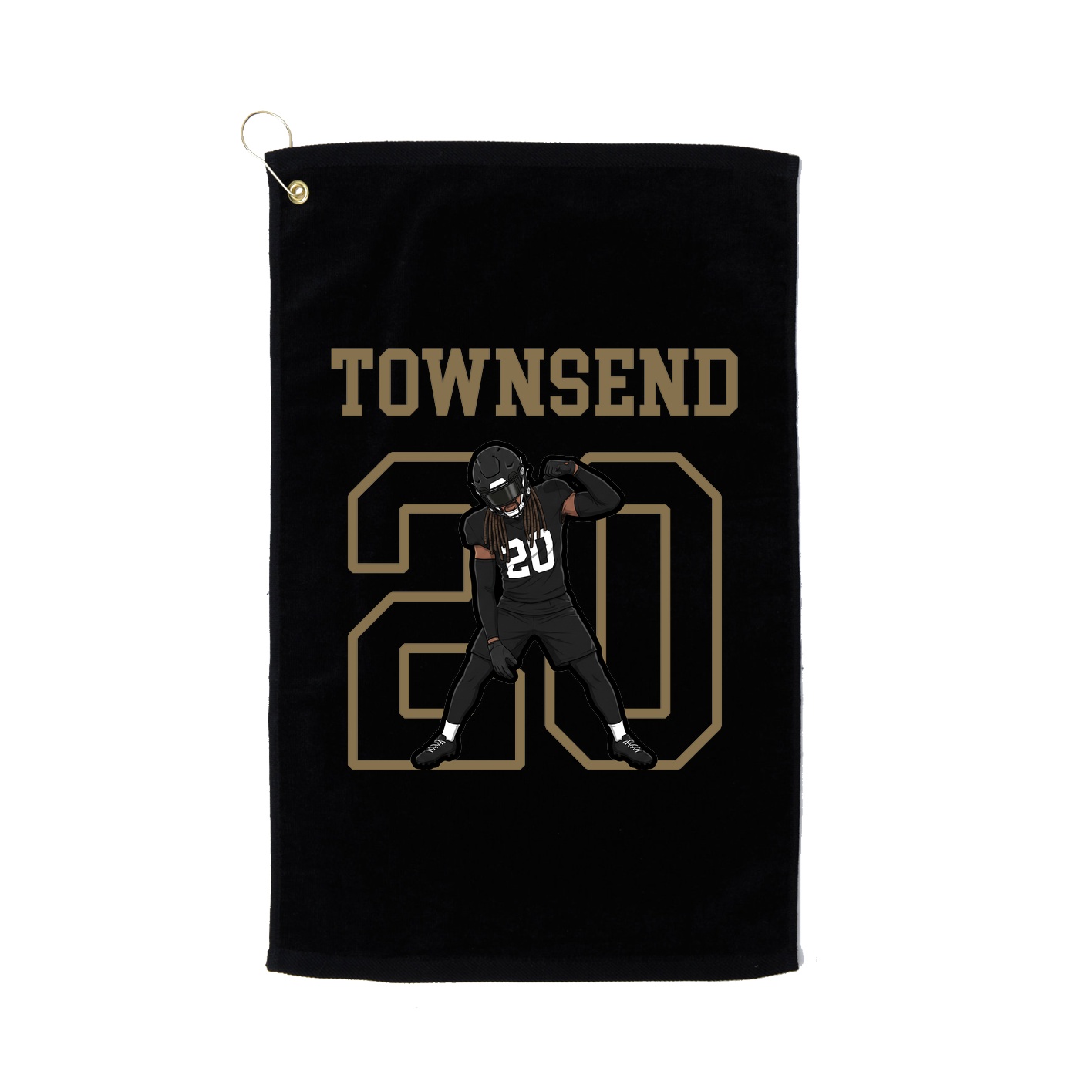 Golf Towel — Shirsey in Black