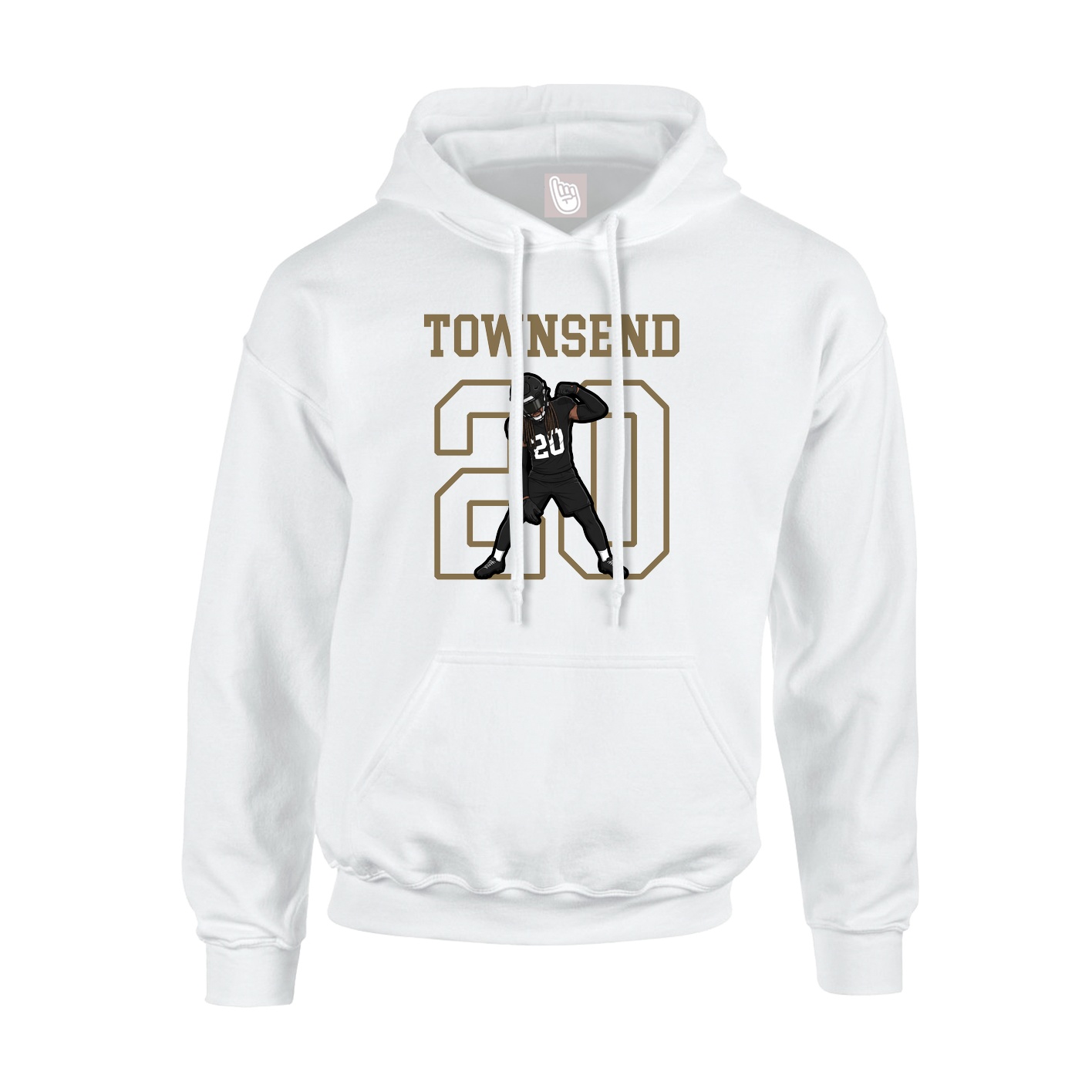 Youth Hoodie — Shirsey in White