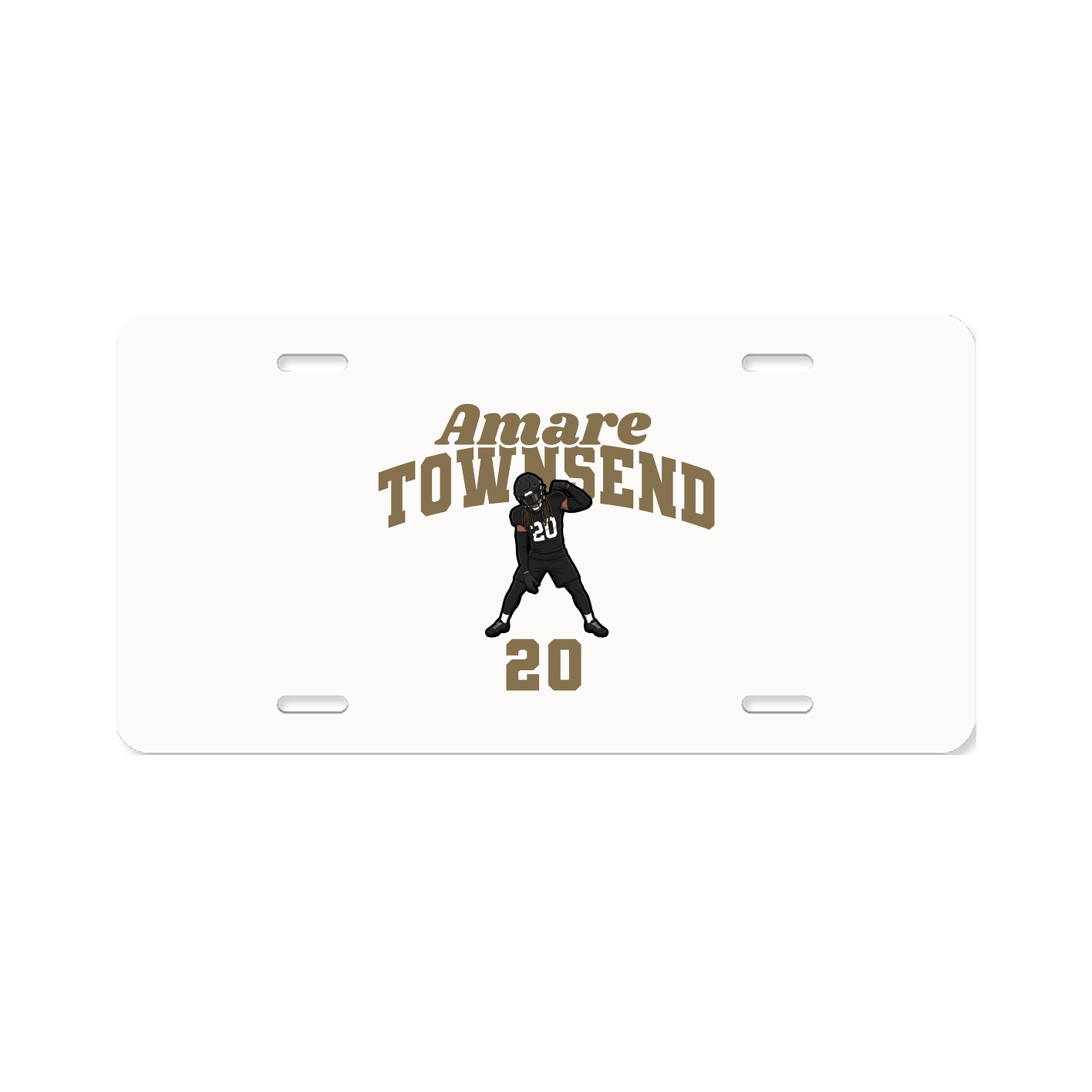 License Plate — Signature Arch in Classic