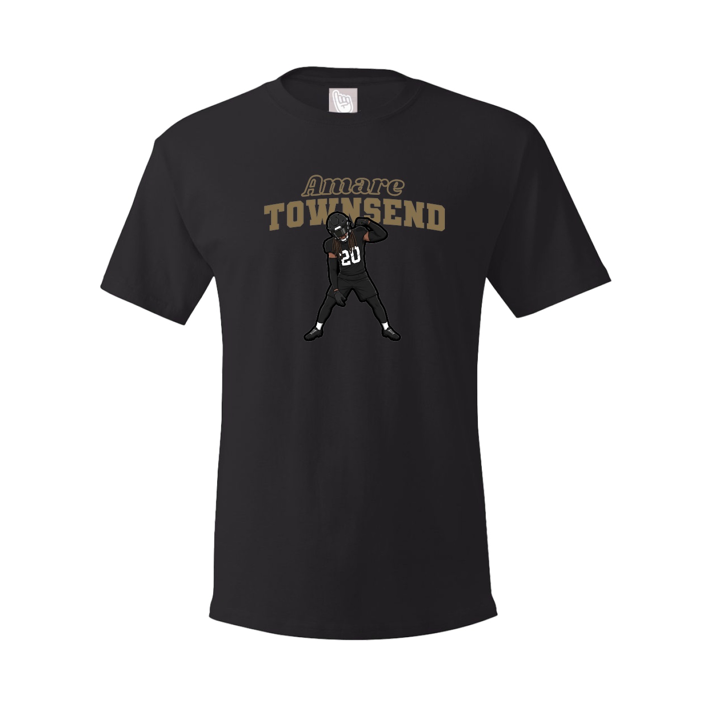 Youth Tee — Name Arch in Black