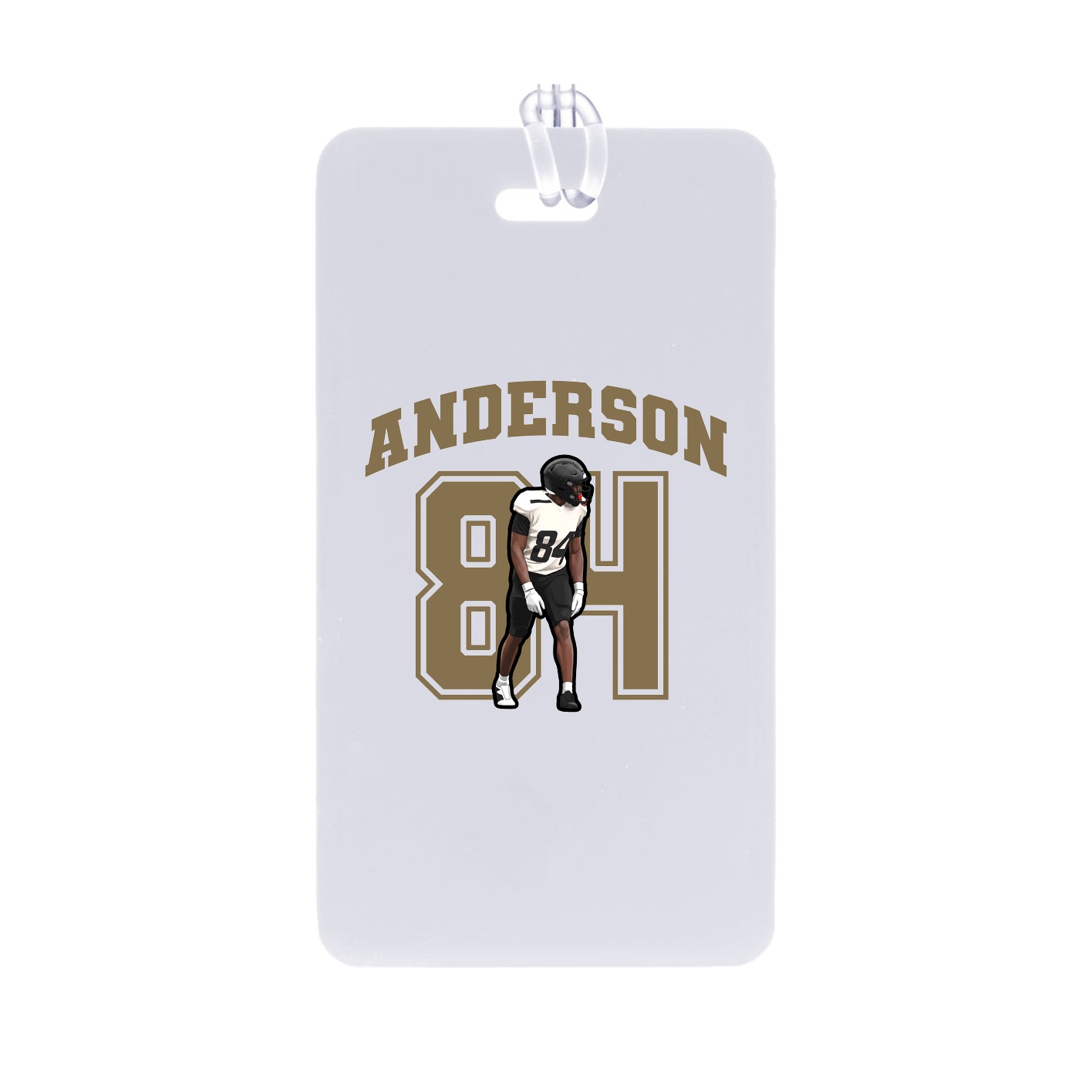 Bag Tag — Number in Classic