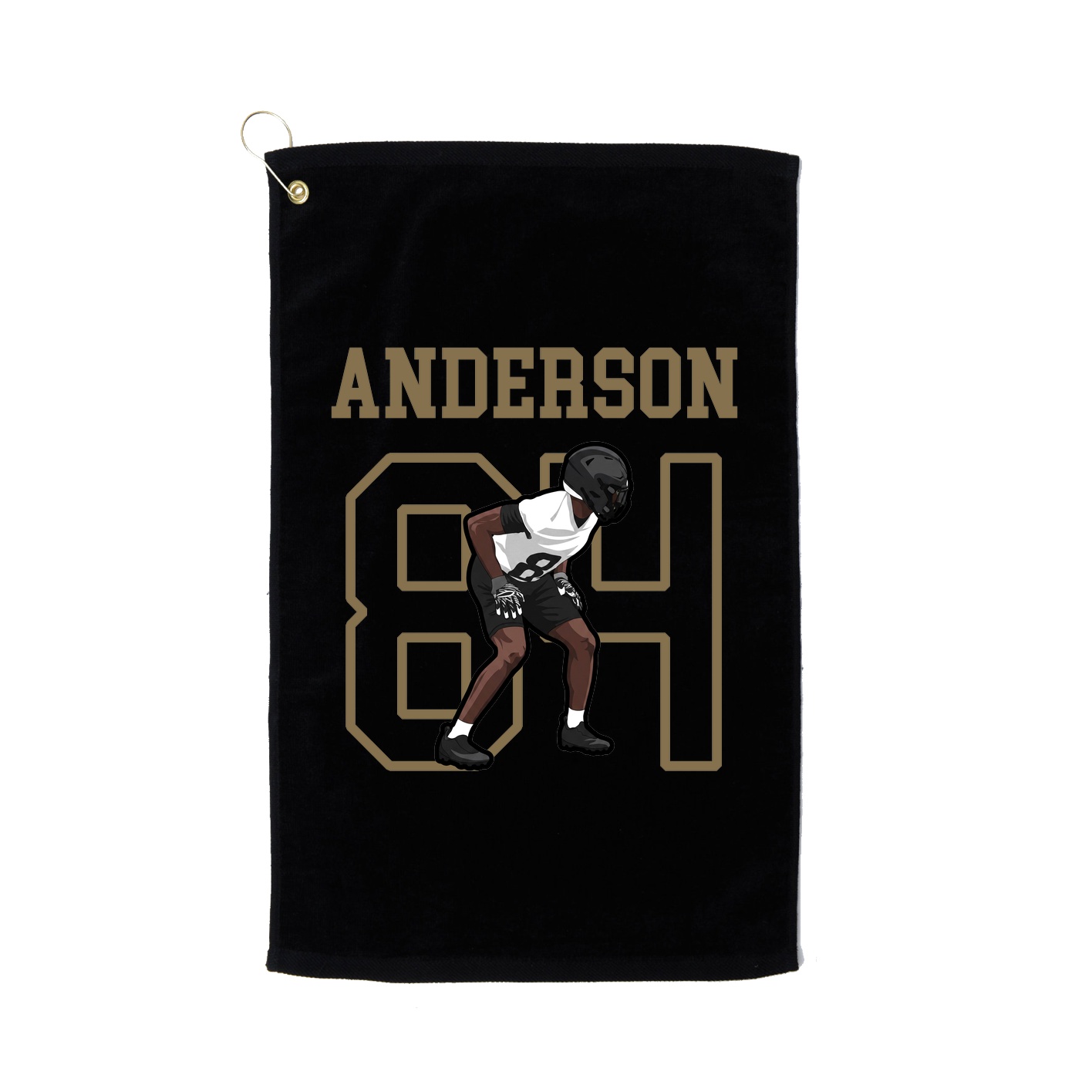 Golf Towel — Shirsey in Black