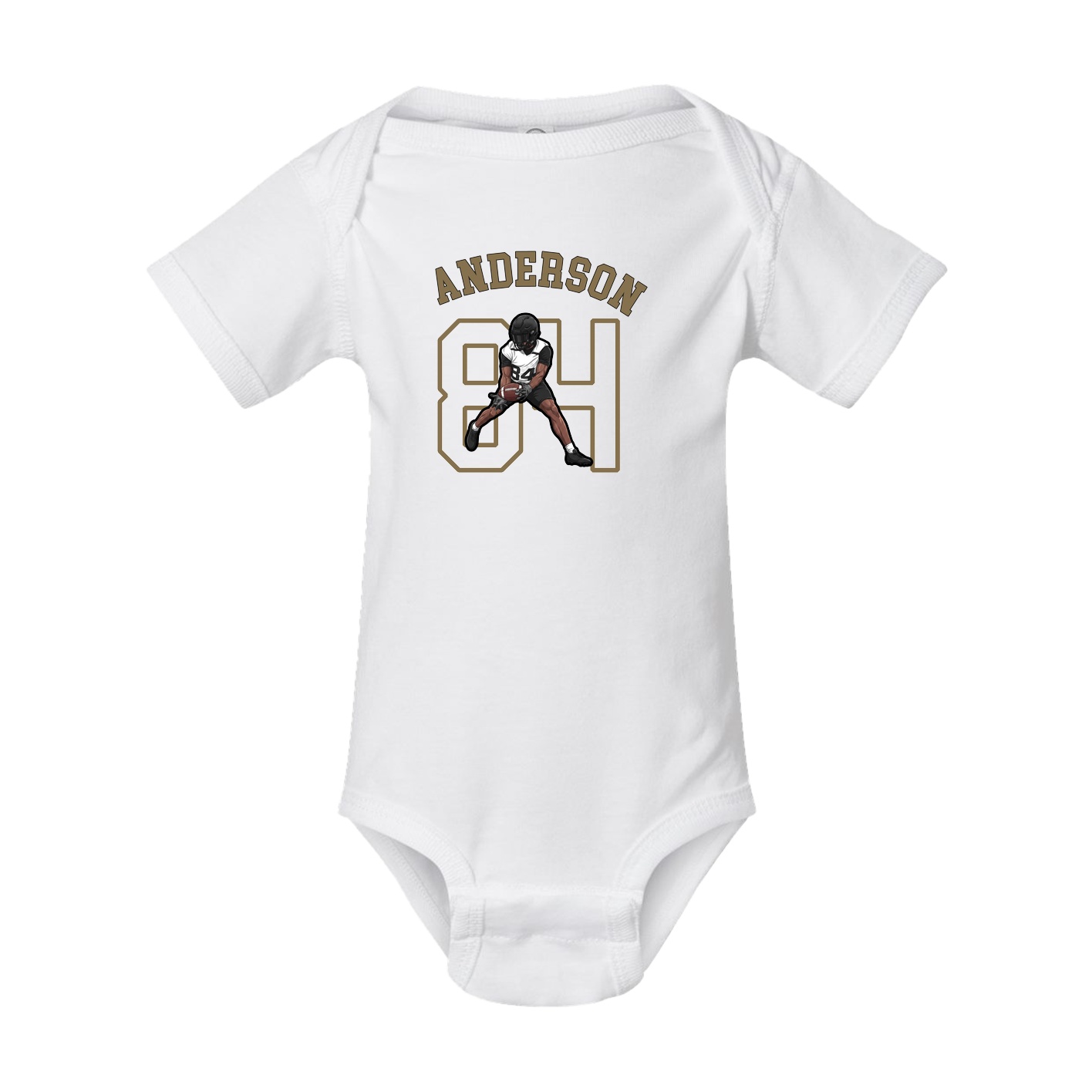 Baby Onesie — Shirsey Arch in White