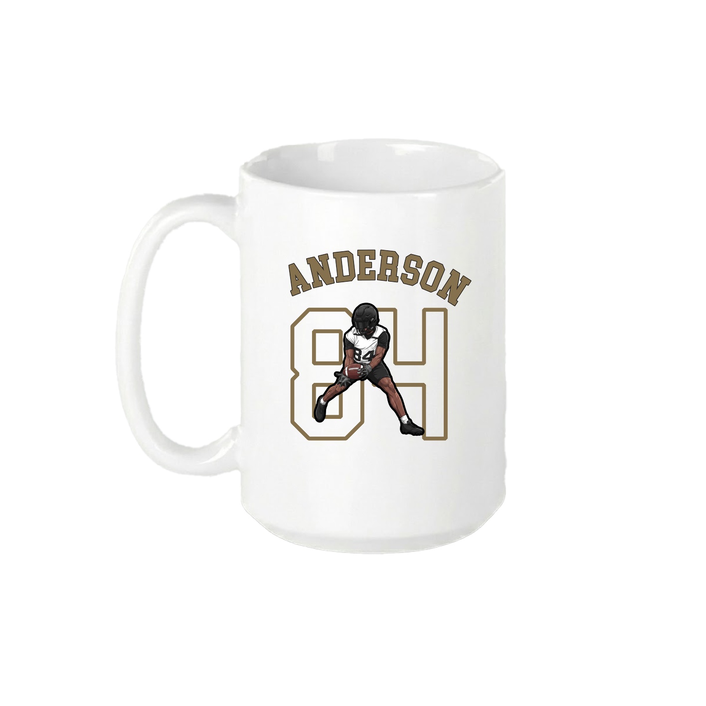 15oz Coffee Mug — Shirsey Arch in White