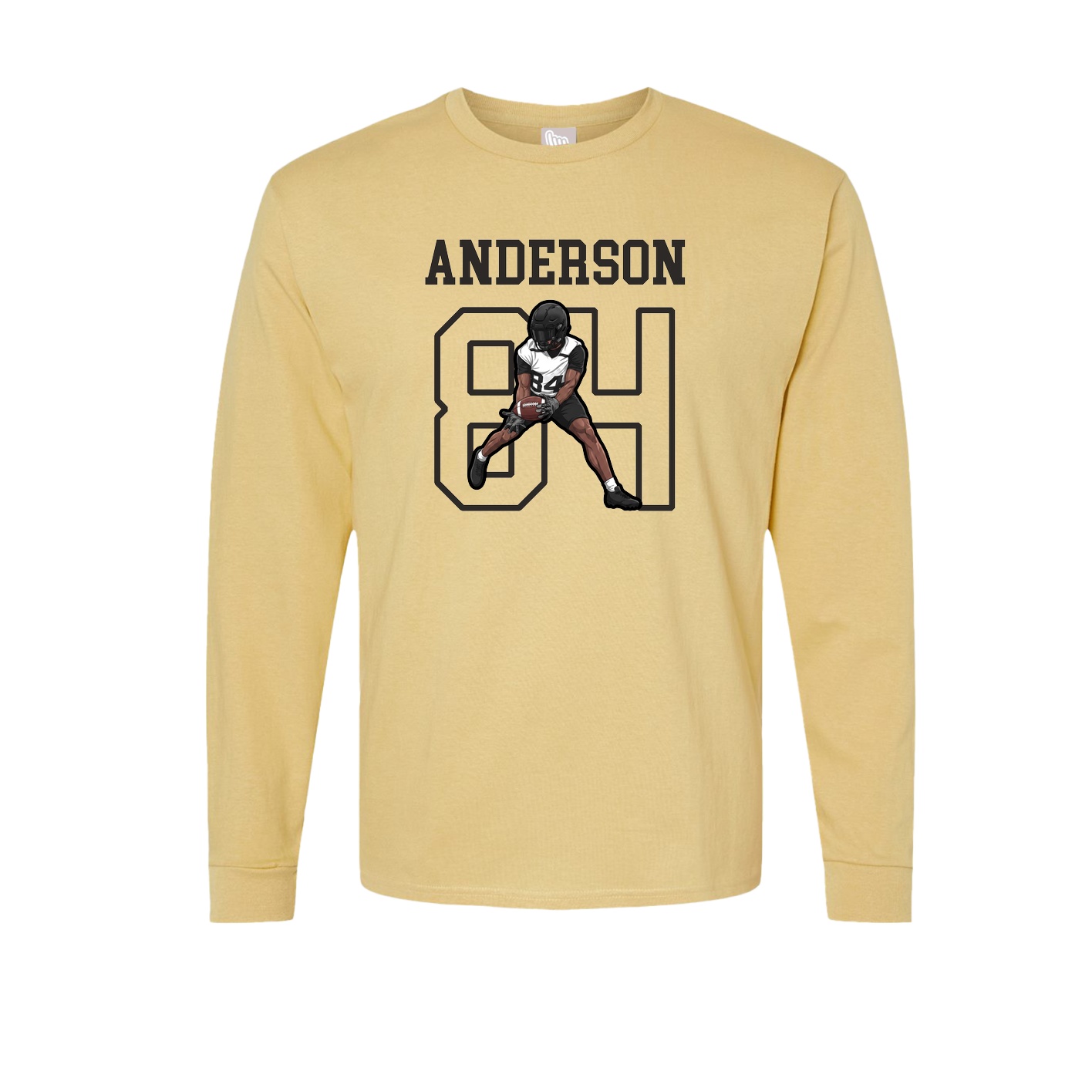 Long Sleeve Tee — Shirsey in Vegas Gold