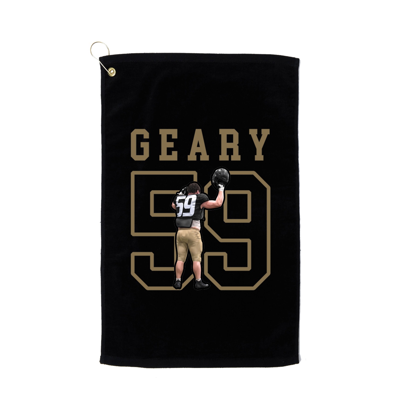 Golf Towel — Shirsey in Black