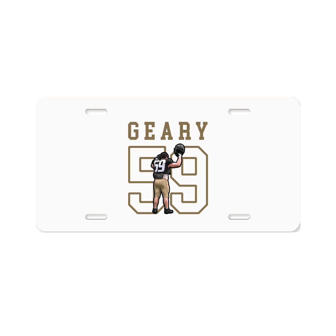 License Plate — Shirsey in Classic